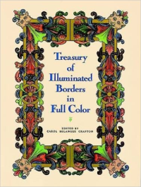 TREASURY OF ILLUMINATED BORDERS IN FULL COLOR