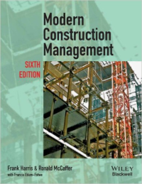 MODERN CONSTRUCTION MANAGEMENT - 6TH EDITION